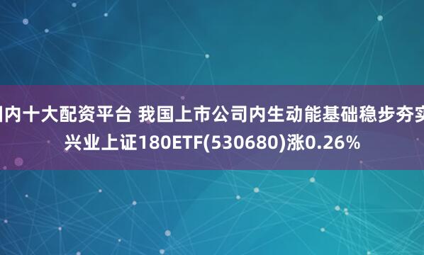 国内十大配资平台 我国上市公司内生动能基础稳步夯实，兴业上证180ETF(530680)涨0.26%